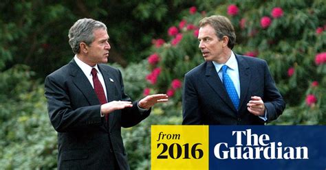 With You Whatever Tony Blairs Letters To George W Bush Iraq War