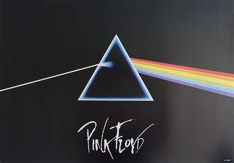 1988 Pink Floyd The Dark Side Of The Moon Original Vintage Poster In 2021 Pink Floyd Pink