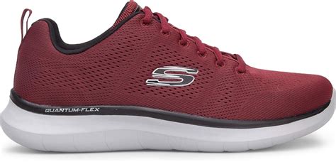 Skechers Mens Trainers Red Burgundy Red Size 95 Uk Uk