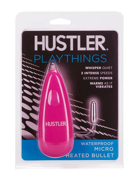Hustler® Playthings Waterproof Micro Heated Bullet Wholese Sex Doll Hot Sale Top Custom Sex