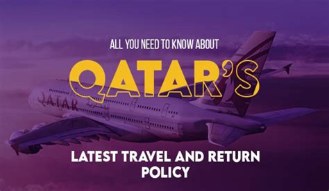 Faqs For All Travelers On Qatars Latest Travel And Return P