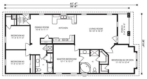 Modular Home Floor Plans And Designs Pratt Homes 3 Bedroom Floor With