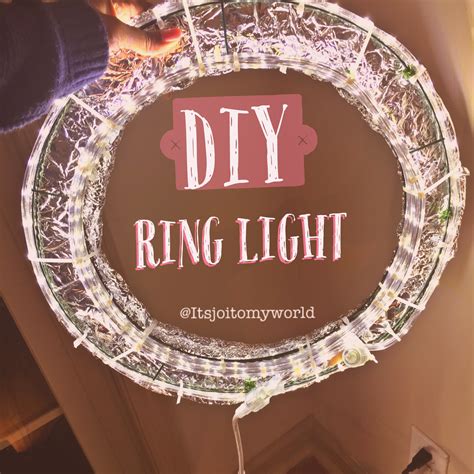 It took less than a day, and 2 years later, it's still standing strong! DIY: Ring Light For Less Than $15 - ITSJOITOMYWORLDITSJOITOMYWORLD
