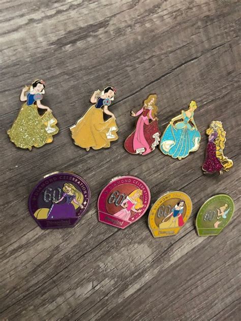 Th Ann Disney Princess Pin Lot Of On Mercari Disney Pins Disney Pin