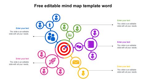 Free Editable Mind Map Template Word Printable Templates