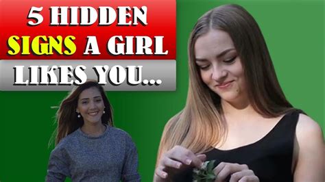 5 Hidden Signs A Girl Likes You Do Not Miss This Awesome Facts Youtube
