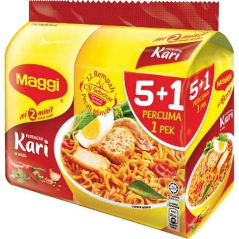 Maggi Instant Noodles Curry 51 X 79gmaggi Mee Kari 51 X 79g Shopee