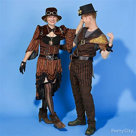 Steampunk Couples Costume Idea Couples And Group Halloween Costume