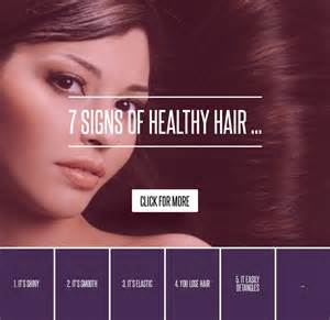 7 Signs Of Healthy Hair Hair
