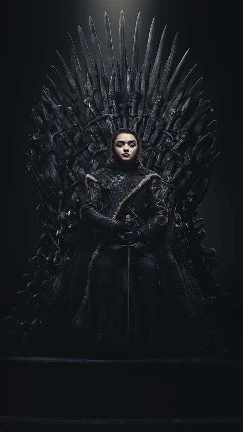 Maisie Williams As Arya Stark In Game Of Thrones Season 8 4k Wallpapers