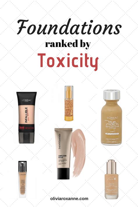 Foundations With Harmful Chemicals In Them Switch To Nontoxic Makeup