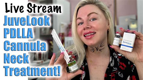 Live Stream JuveLook PDLLA Cannula Neck Rejuvenation, AceCosm | Code