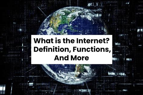 What Is The Internet Definition Functions And More Tmp