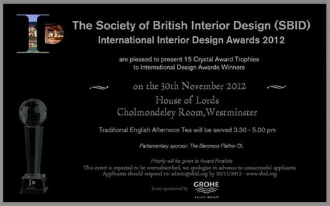 Society Of British Interior Design Sbid The International Design