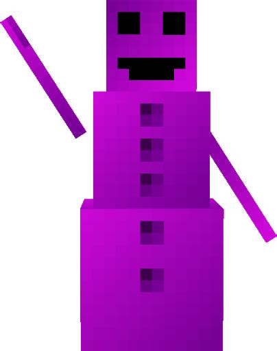 Purple Guy Fnaf Snowman Nova Skin