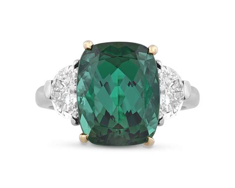Green Tourmaline Ring By Tiffany And Co Unique Engagement Rings