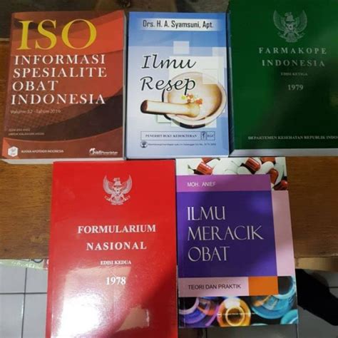 Jual Buku Farmasi Farmakope Indonesia Iso Farmakoterapi Materi Medika