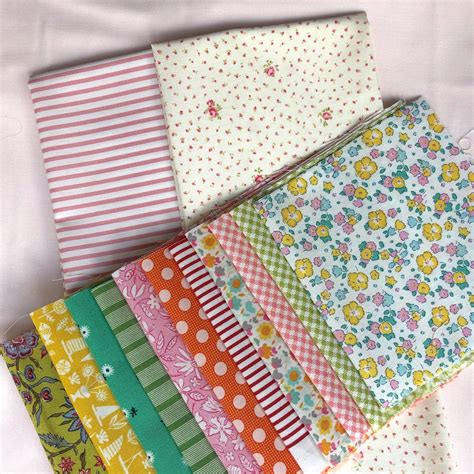 Miss Polly Pattern And Fabric Starter Kit Pincushion Pantiles