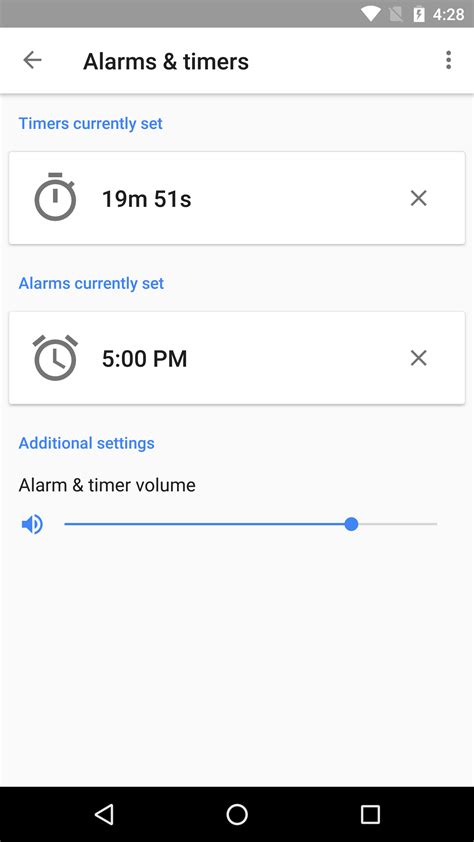 Google Home v1.21 enables access to alarms and timers set on Google