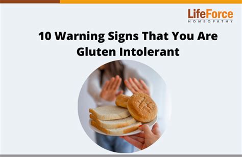 10 Warning Signs That You Are Gluten Intolerant