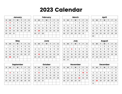 Pocket Calendar 2023 Printable Printable World Holiday