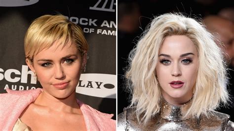 Miley Cyrus Says Katy Perry Wrote I Kissed A Girl About Her Teen Vogue