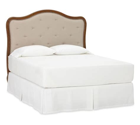Find many great new & used options and get the best deals for pottery barn gabriella 9 1/2 salad luncheon plate white set of 8 at the best online prices at ebay! Gabriella Upholstered Headboard | Pottery Barn