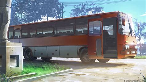 Anime Autobús Verano Eterno Fondo De Pantalla Hd Peakpx