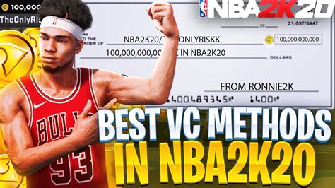 New How To Get 1 Million Vc In Nba 2k20 🤑🤩 Fastest Ways To Earn Vc