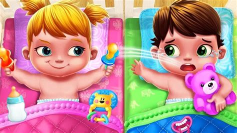 Fun Baby Care Kids Games Baby Twins Babysitter Play Dress Up Care