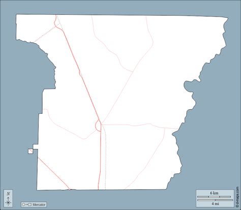 Condado De Lee Mapa Gratuito Mapa Mudo Gratuito Mapa En Blanco