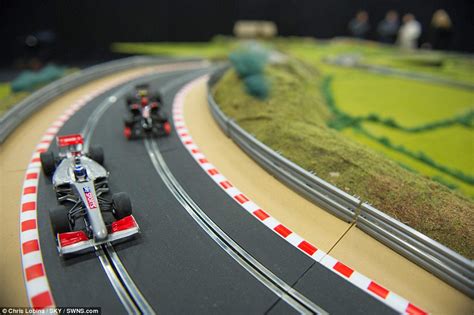 Worlds Biggest Scalextric Track Designed By Formula One Ace Martin