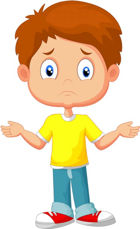 Transparent Confused Child Clipart Lost Child Clip Art Png Download