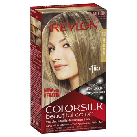 2 X Revlon Colorsilk Permanent Hair Color 60 Dark Ash Blonde 100 For Sale Online Ebay