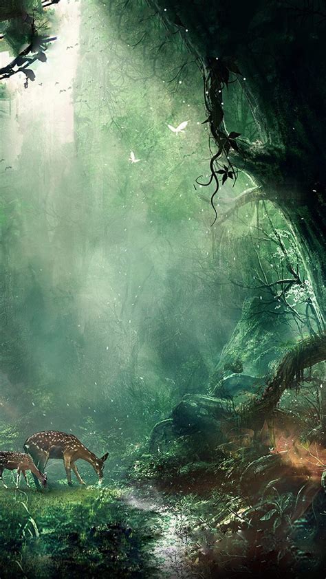 Download Fantasy Forest Ultra Hd 4k Wallpaper For Desktop