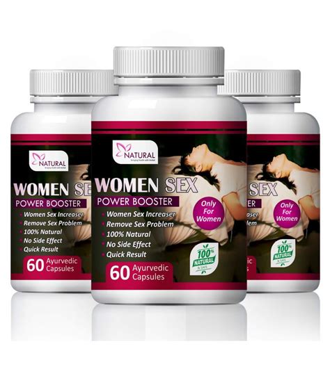 Natural Women Sex Power Booster Capsule 180 Nos Pack Of 3 Buy Natural