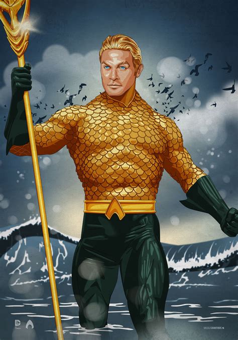 Aquaman By Vassilis Dimitros Aquaman Dc Comics Dc Comics Characters