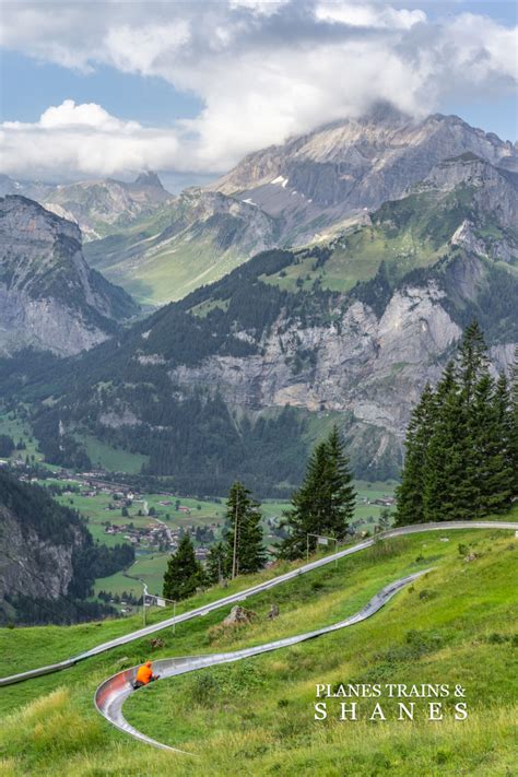 Switzerland Mountain Coaster Alpine Slide Travel Dreams