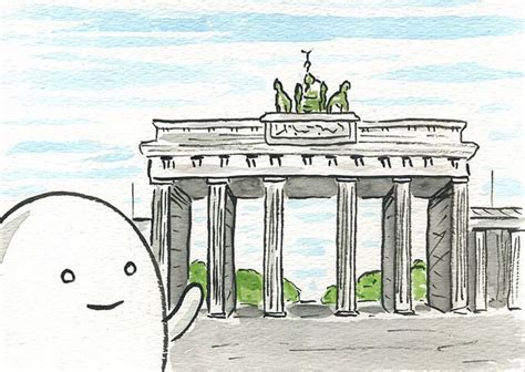 Dasbrandenburger tor ist als wahrzeichen der deutschen hauptstadt weltweit bekannt. Brandenburg Gate | Zeichnen, Brandenburger tor