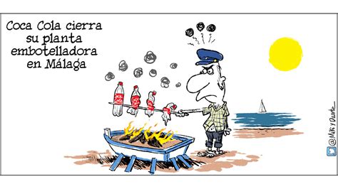 Esto apoya la promoción de la venta de los productos. Viñeta de Miki y Duarte sobre el cierre de la fábrica de ...