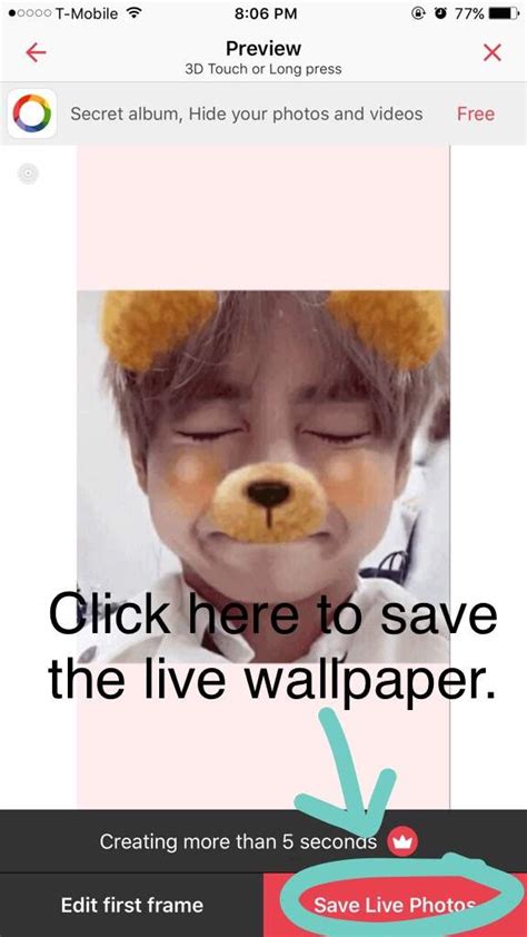 Sub out the imagery with your photos or browse from thousands of free images right in adobe spark. How To Make a BTS Live Wallpaper- iPhone | ARMY's Amino