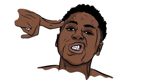Art of the rapper never broke again youngboy. NBA YoungBoy Cartoon Wallpapers - Top Free NBA YoungBoy ...