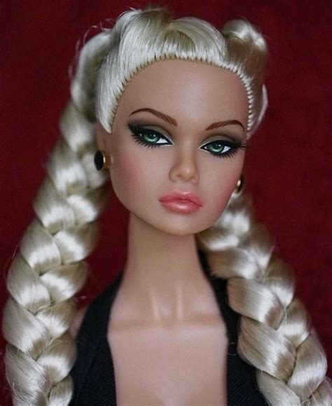 38614 By Ulcha Ooak Barbie Hairstyle Barbie Hair Beautiful Barbie Dolls