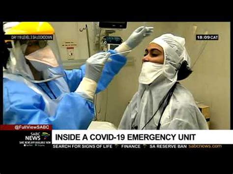 At some point in the afternoon, we evacuated patients in the hospital from one ward to another, and then we took a decision to then evacuate patients out of the. Inside the Charlotte Maxeke Hospital COVID-19 emergency ...