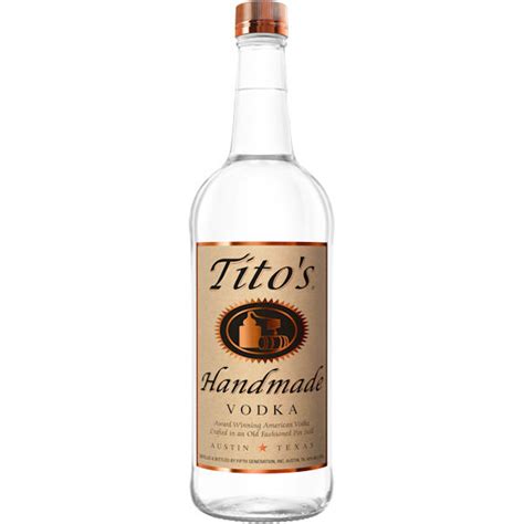 Titos Handmade Texas Vodka 750ml
