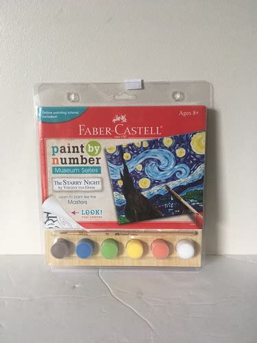 Faber Castell Paint By Number Museum Series The Starry Night Mysite