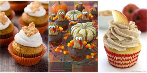 We have compiled some of the most impressively decorated cupcakes for your inspiration in the kitchen. 12 Easy Thanksgiving Cupcakes - Cute Decorating Ideas and ...