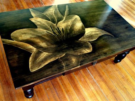 Wood Stain Art A Great Way Of Giving Old Furniture Pieces A New Look