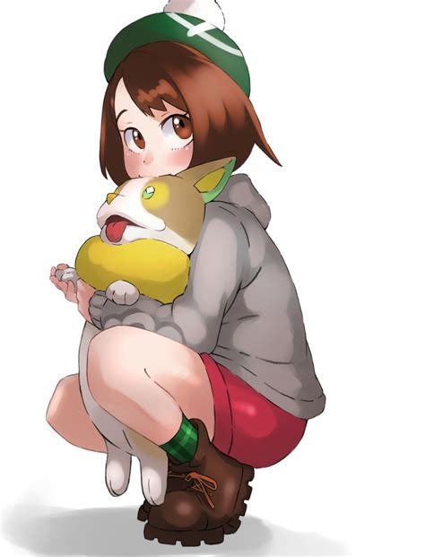 Gloria And Yamper Pokemon And 2 More Drawn By Chorogon Danbooru