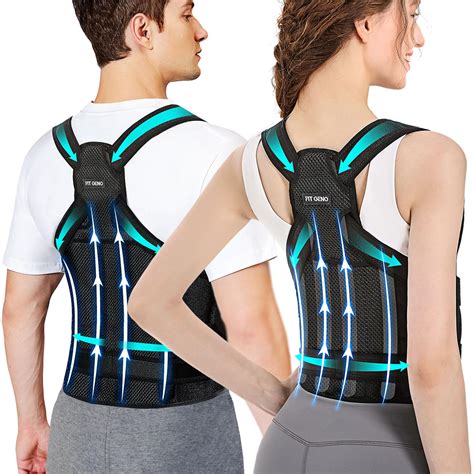 Buy Fit Geno Back Brace Posture Corrector For Women And Men Shoulder